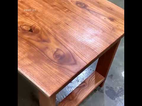 Korean Cedar Table #shorts