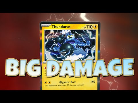 Thundurus hits hard and fast! Great new Lightning attacker!