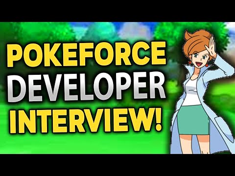 Developer Interview with the NEWEST Pokemon MMO Dev! PokeForce!