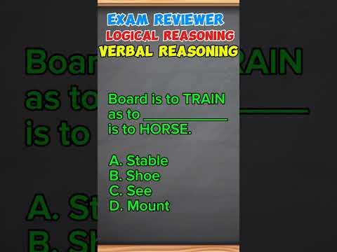 Napolcom Reviewer | Verbal Reasoning #napolcomreviewer #napolcomexam