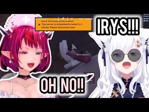 Fubuki CANNOT believe IRyS did this MINUTES before the SERVER ENDS [HoloGTA] | Hololive