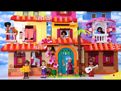 Magical Madrigal House complete build compilation | LEGO Disney Encanto review