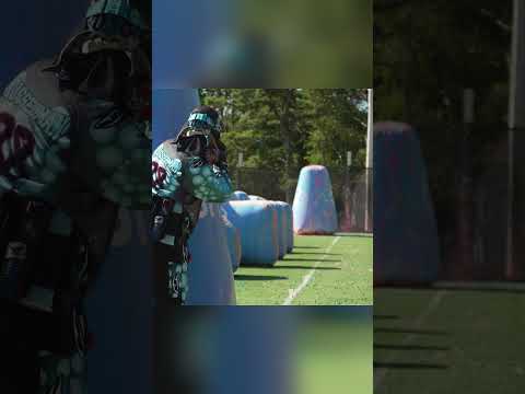 Battle down the snake tape 🐍📼 | Paintball Tournament #shorts