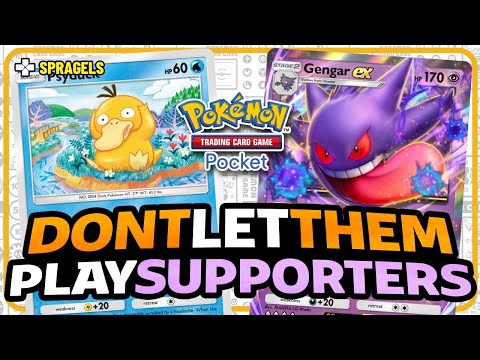 COMPLETE SHUTDOWN! Psyduck & Gengar EX Deck | Pokemon TCG Pocket