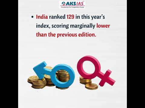 Gender Gap Report 2024 |UPSC|Civils|AKS IAS