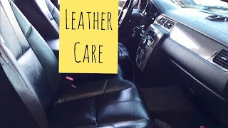 How to care for leather | Car Basics #carbasics #leathercare #leather