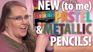 NEW-ish PRISMACOLOR Pencil Colors [Pastel & Metallic Junior]