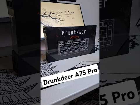 Drunkdeer A75 pro #tech #drunkdeer #keyboard #keyboardreview #techreview