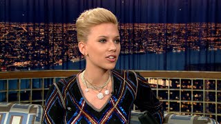 Scarlett Johansson Likes To Stare | Late Night with Conan O’Brien