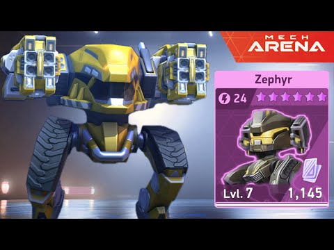 You’ll Be Shocked by Zephyr + Repeater! Just Give It a Chance! 😲💥 Mech Arena