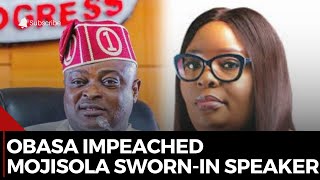 Lagos Speaker Mudashiru Obasa Impeached, Mojisola Meranda Elected as Replacement