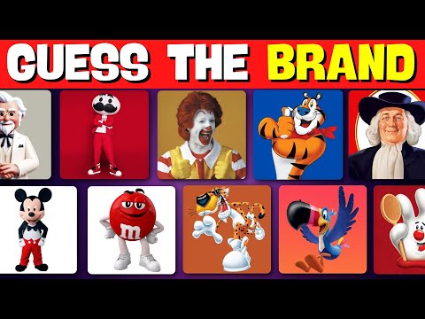 Guess The Brand By Mascot 🤔😎 | Random Quizzes