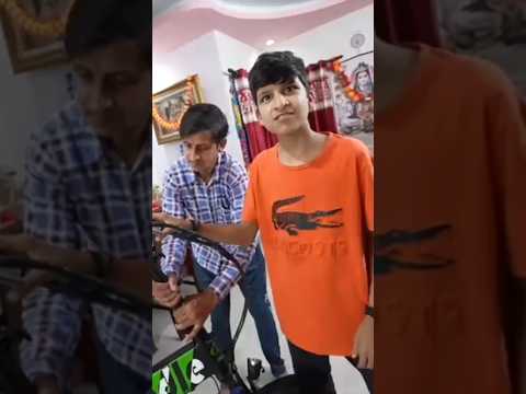 New Electric cycle for piyush 😍 #shorts #viral #souravjoshivlogs #shortsfeed