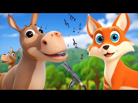 गाता हुआ गधा   Singing Donkey Story | Hindi Kahaniya Comedy Hindi Moral Stories | JOJO TV Hindi