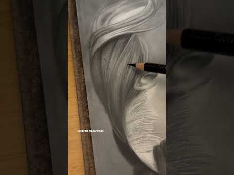 DRAWING ARIANA (tiktok: raymond.portraits) #art #shortsvideo #artist #artistdrawing #arianagrande