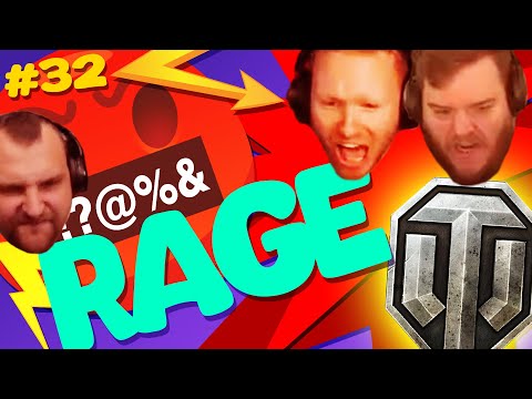 #32 Rage & Streamers 😡 | Best Angry Moments | World of Tanks