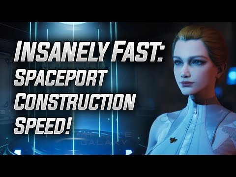 Insanely Fast: Spaceport Construction Speed! - Infinite Galaxy - IG