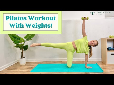 Pilates Workout With Weights!