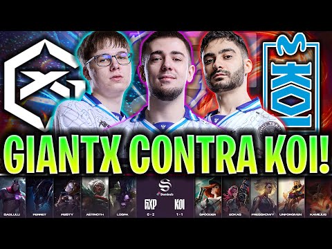 KOI DE FRESSKOWY SE ENTRENTA A GIANTX!😱 - GXP vs KOI RESUMEN SUPERLIGA DOMINO'S INVIERNO 2025 LVP