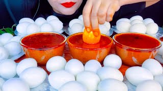 ASMR, Boiled Eggs with Gravy, Eating Vlog, Mukbang 그레이비 소스와 함께 삶은 계란, 먹기 @SpiceASMR