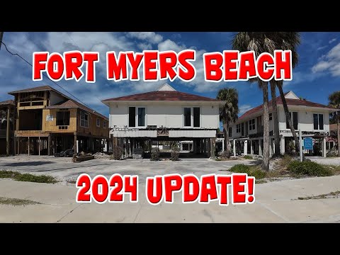 Rebuilding Fort Meyers Beach After Hurricane Ian in 2022!