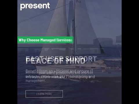 3 Reasons to use Present IT Managed Services