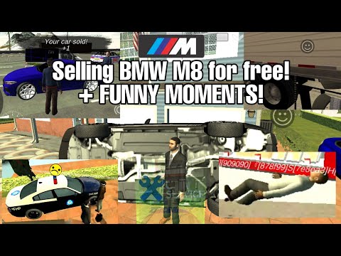 Selling BMW M8 FOR FREE!! + FUNNY MOMENTS! | Car Parking Multiplayer - Olzhass Games