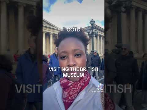 OOTD to the BRITISH MUSEUM#2024fashiontrends #spring2024fashiontrends#wearablefashiontrends2024