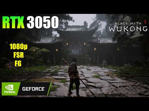 Black Myth: Wukong - RTX 3050 Laptop - 1080p, FSR, Frame Generation