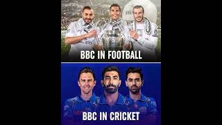 #bbc in #fotball v/s #bbc in #cricket #ronaldo #bumrah #trentbolt #sardulthakur #mi #ytviral #shorts