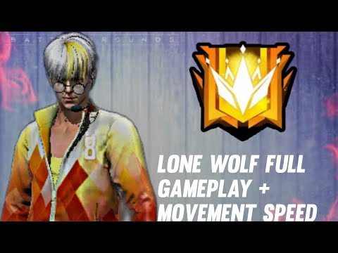 lone wolf mode full gameplay+movement speed