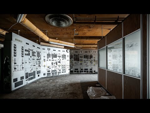 Exploring an Abandoned Mid-Century Power Plant - Retro Control Rooms!