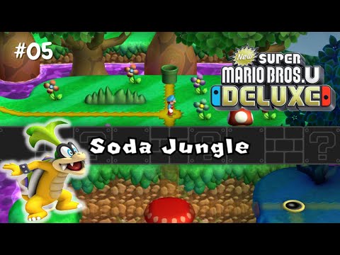 New Super Mario Bros u Deluxe - Soda Jungle