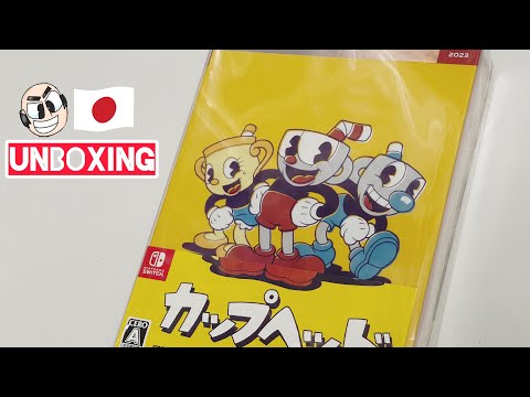 🇯🇵 superdeluxe games CUPHEAD unboxing nintendo switch DLC included