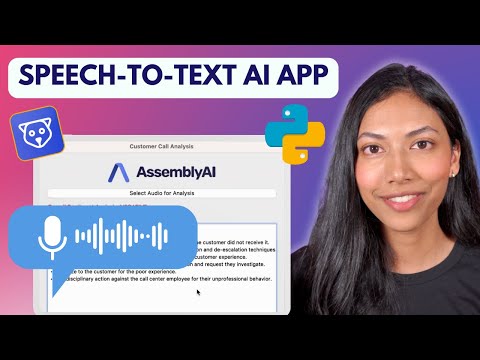 Python Tutorial For Call Center Analysis With AI Using Speech-To-Text