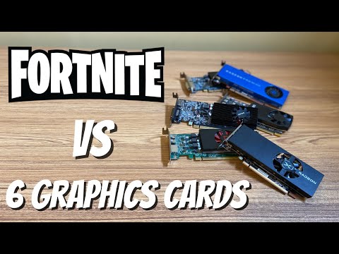 Fortnite vs 6 Graphics Cards (Low Profile GPU Comparison)