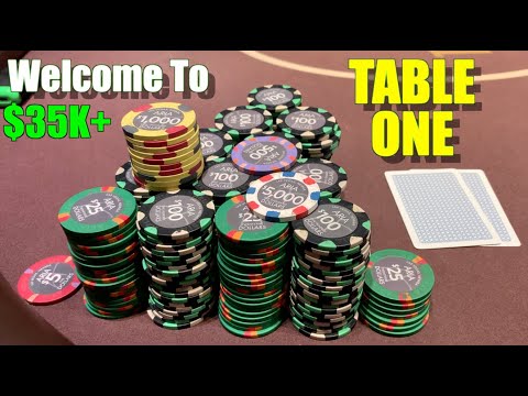 My First Time Playing Table One: The BIGGEST Game In Las Vegas! MASSIVE POTS! Poker Vlog Ep 270