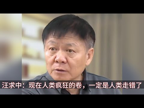 汪求中：人类疯狂的卷，真的是你人类走错了吗？你怎么看