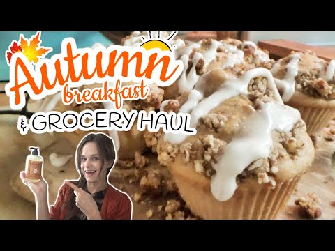 🍁Sweet Potato Muffins, & a Walmart Grocery Haul & Meal Plan🍁