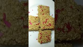 til chikki recipe jaggery 😋#shorts #sesame