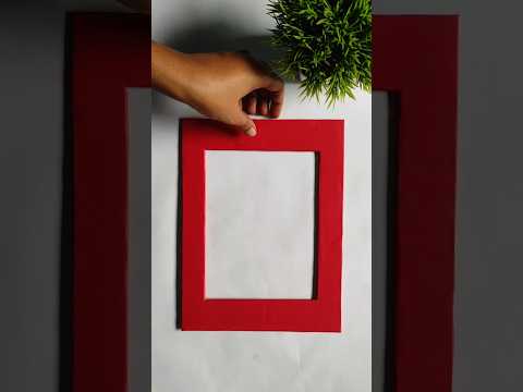 Beautiful Photo Frame Making Idea| #shorts #youtubeshorts #diy #photoframe |