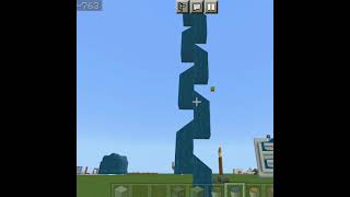 Water zigzag motion minecraft satisfying video || Satisfying is nothing minecraft shorts