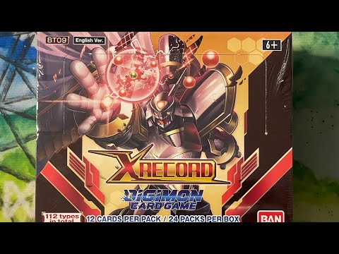 Digimon TCG BT-09 X Record Box Opening #3