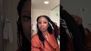 GRWM for @tinylocsofficial 1st Annual TinyLocs Experience Part 1 I had so many ideas on how I wante