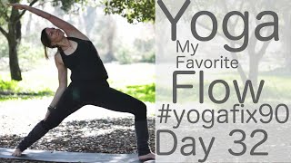 30 Minute Glowing Yoga Body Workout (My Favorite Flow!) Day 32 Yoga Fix 90