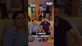 How Abhishek Sharma's family celebrated his maiden T20I century | Sports Today