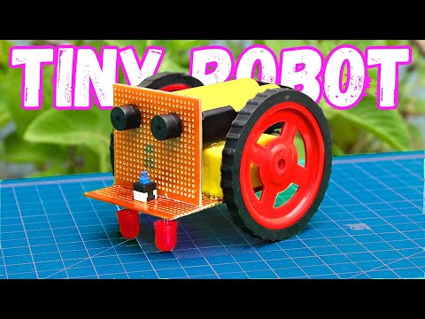 How to Make a Mini Robot using DC Motors | DIY Toy Robot Working Model for Science Project