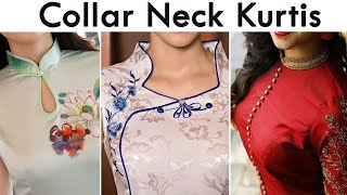 Latest Collar Neck Kurtis // Trendy Kurti Neck Designs // Fashion Neck Designs