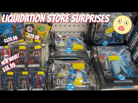 EP510 -Toy Hunt at Liquidation Stores! New GI Joes for $14.99?! Crushed McFarlane Platinums?!