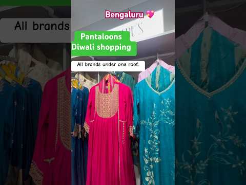 DIWALI SHOPPED/PANTALOONS!#banglore #diwali#youtubrshorts